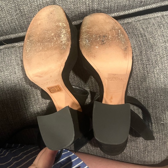 Clarita 120 bow-detailed suede platform sandals Size 37.5 - Picture 6 of 8